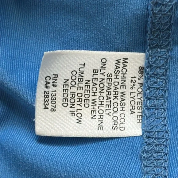 Lucky in Love Blue and Pink Patterned Skort - Picture 5 of 7